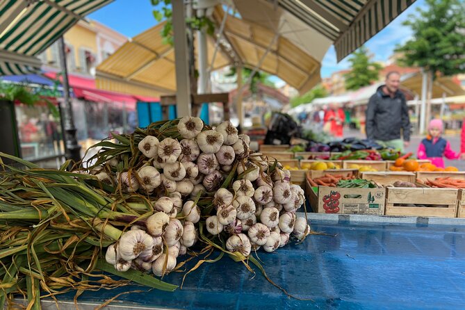 Nice: Old Town & Local Markets Food Tour with 9+ Tastings - Market tastings: socca, cheeses, charcuterie, and olive oil