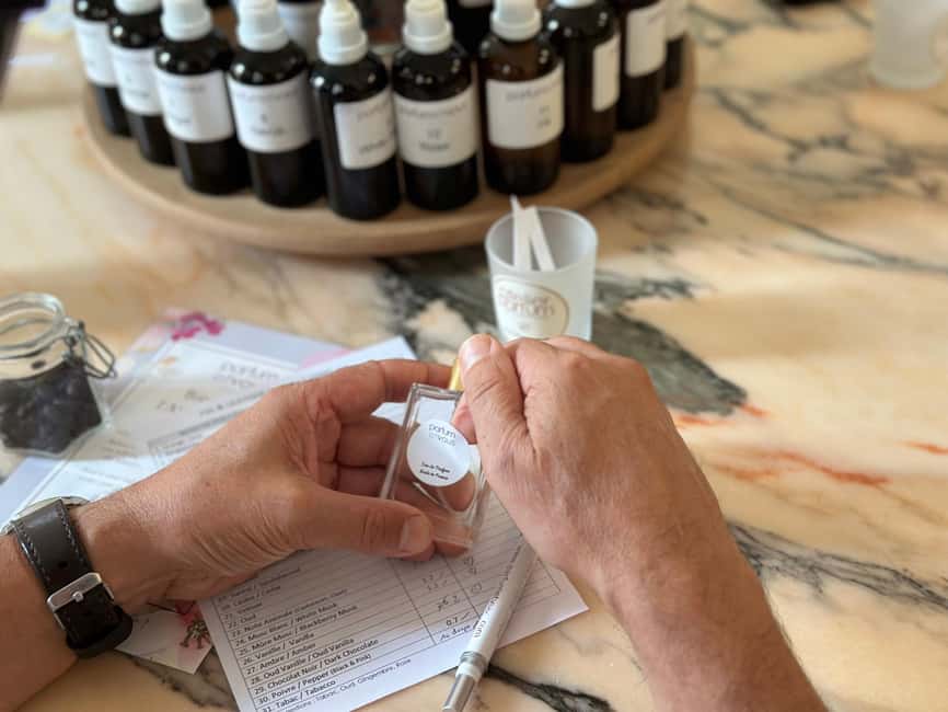 Nice: Perfume Creation Workshop - Practical tips so you get better results