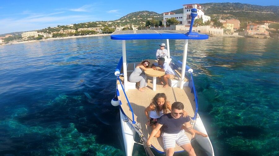 Nice: Private French Riviera Solar Boat Cruise - Your captain-guide: the private format is the whole point