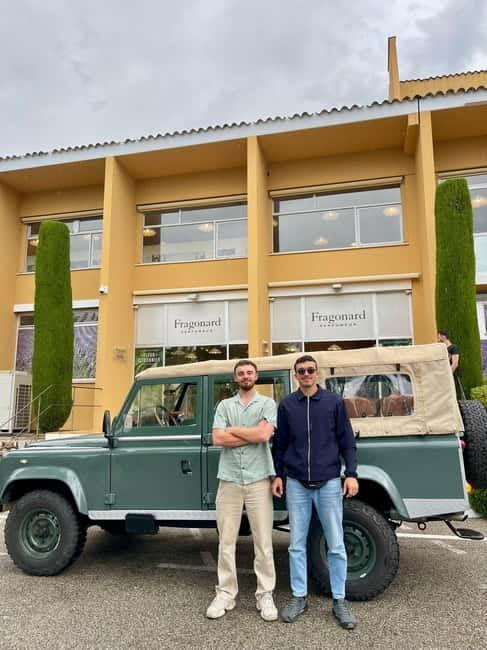 Nice: Ride the Riviera in a Defender with discovering Eze - Fragonard Perfume Factory in Èze: what the private guide adds