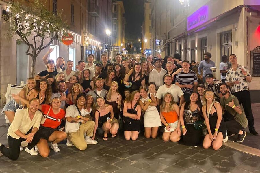 Nice: Ultimate Party Bar Crawl Free Shots & VIP Club Entry - Getting oriented in Nice, without killing your night