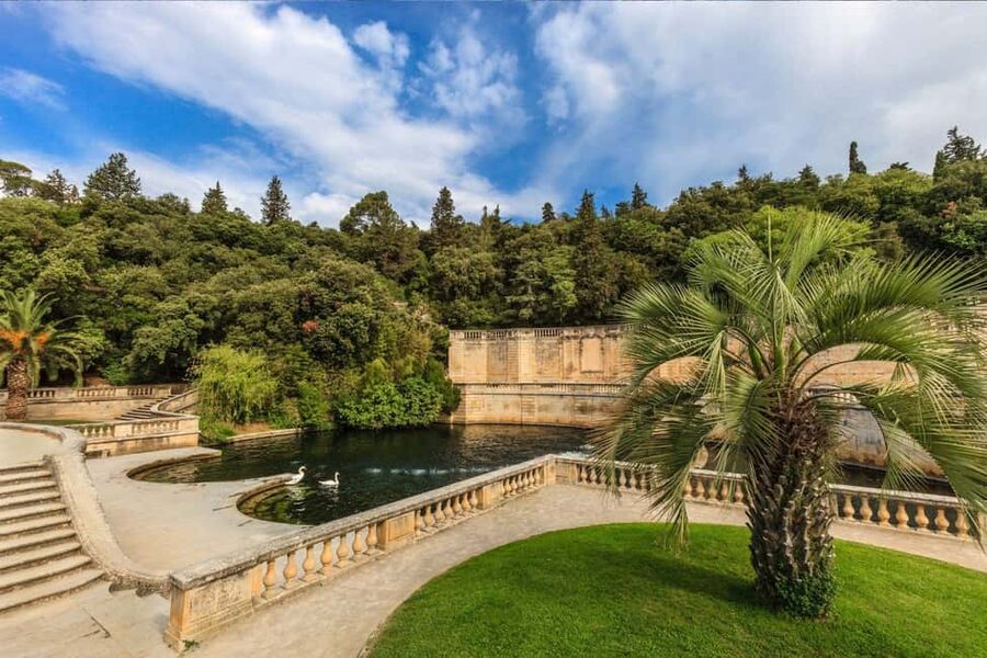 Nîmes - Spend a day like an ancient Roman - Jardins de la Fontaine: A Quiet Break With Sacred Atmosphere