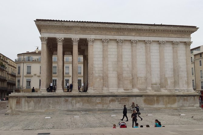 Nimes, Uzes & Pont du Gard Small Group FULL DAY Tour from Avignon - Maison Carrée and the quick photo stop that pays off
