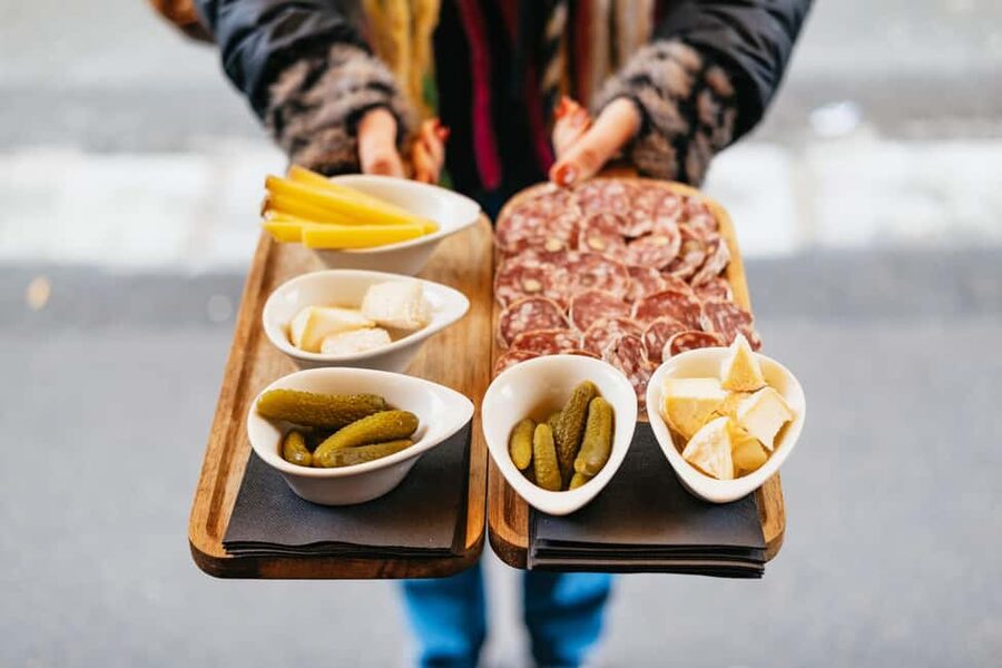 No Diet Club - Unique local Food in Paris! Canal st Martin - Savory stops: from charcuterie and cheese to truffle pizza