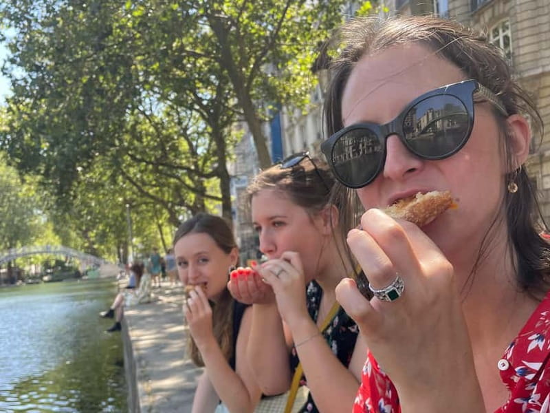 No Diet Club - Unique local Food in Paris! Canal st Martin - Learning French food culture while you walk, not sit