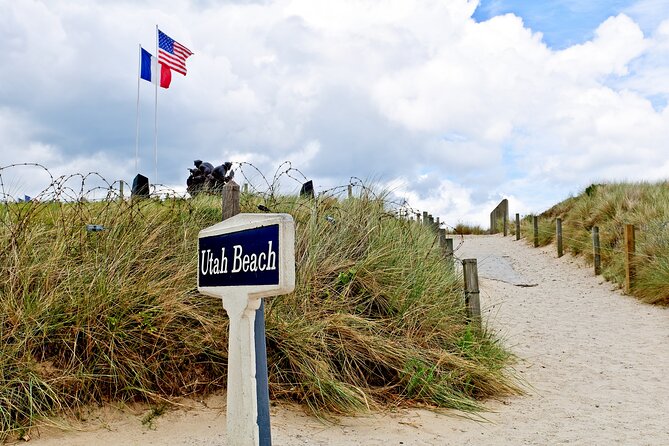 Normandy D-Day Sites & Cemetery Day Trip from Paris with Lunch - Omaha Beach: the hardest part of the invasion, seen from the shore