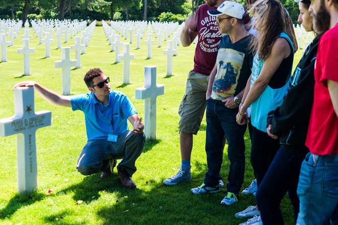 Normandy D-Day Small-Group Day Trip with Omaha Beach, Cemetery & Cider Tasting - Lunch in Normandy: simple food, your own bill, your own choices