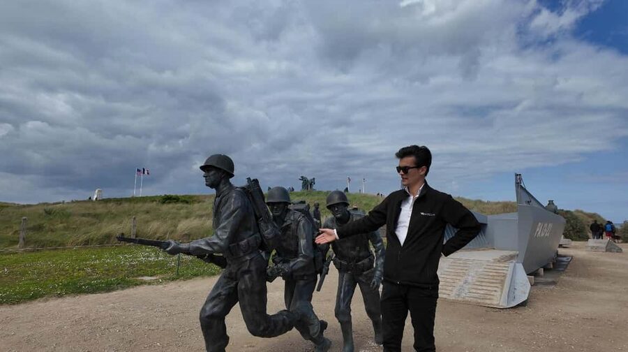 Normandy: Explore The Historical sites of D-Day - Lunch, no-food rules, and how to handle the 1-hour break