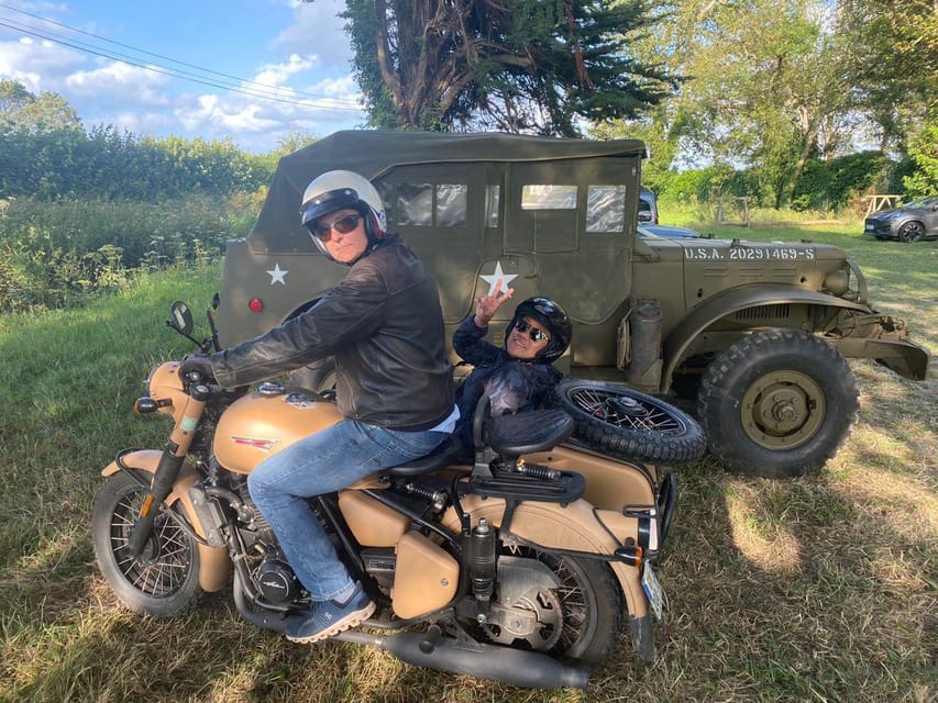 Normandy World War II Private 2 Hours Sidecar Tour Bayeux - Omaha Beach: Walking the Terrain Instead of Just Looking at It