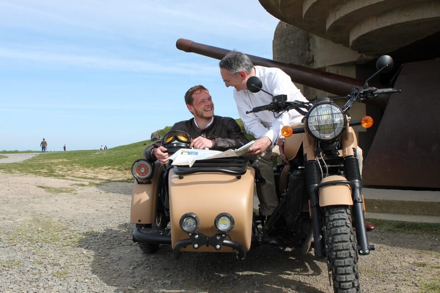 Normandy World War II Private 2 Hours Sidecar Tour Bayeux - The Second Chateau Stop and the Return Loop Back Toward Bayeux