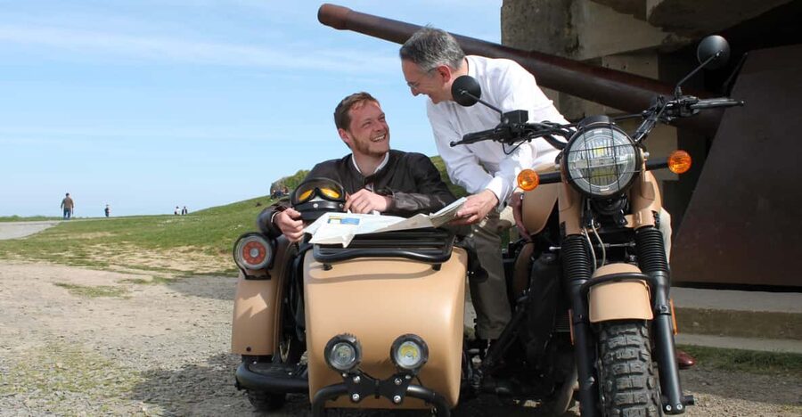 Normandy World War II Private 2 Hours Sidecar Tour Bayeux - Optional Domaine La Sapinière Cider and Calvados Stop