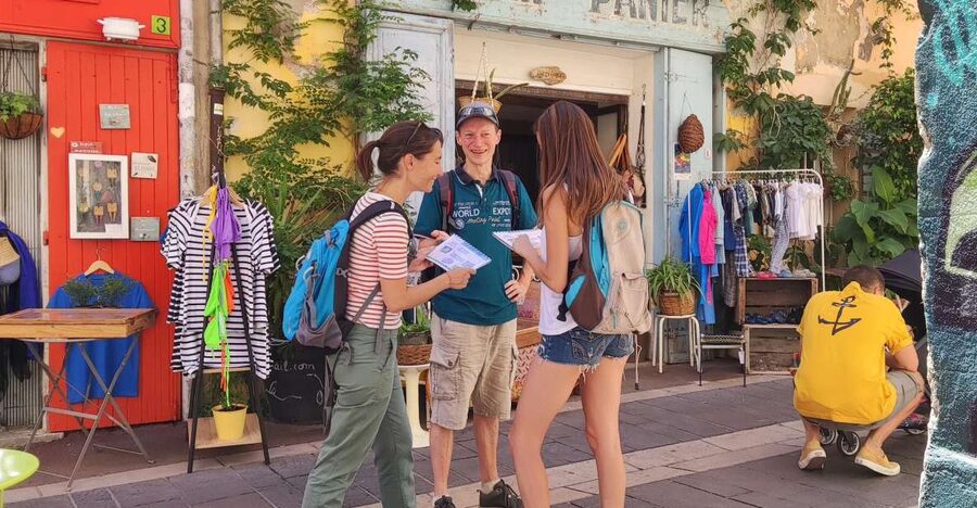 "Old Marseille" district tour and treasure hunt - The finish at Fort St Jean and why that location lands well