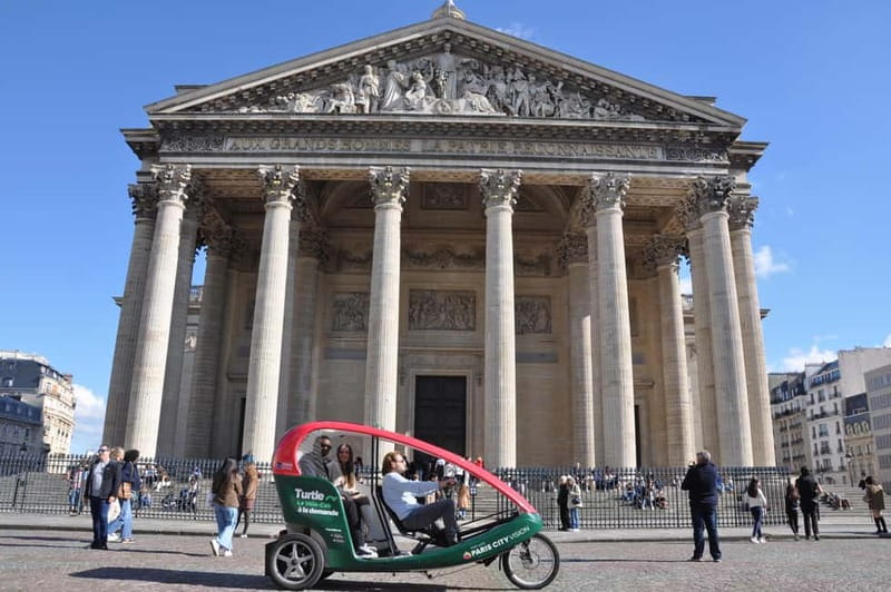 Paris: 2 hours Emily Tour in a Private Rickshaw bike - Key things to know before you go