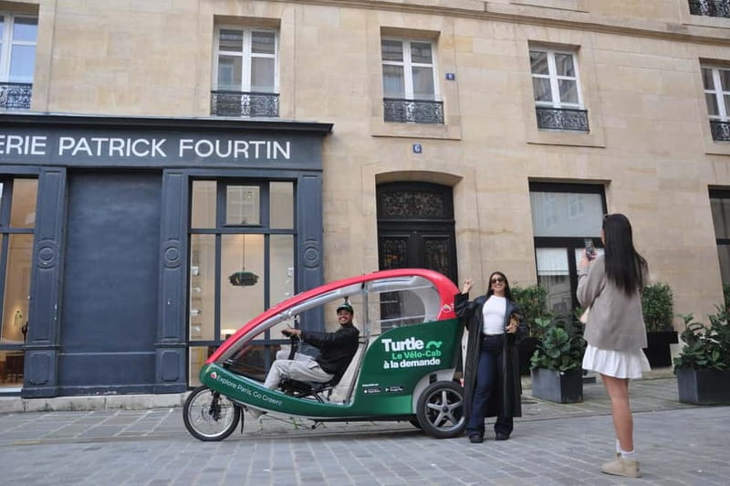 Paris: 2 hours Emily Tour in a Private Rickshaw bike - Should you book this Emily in Paris private rickshaw bike tour?