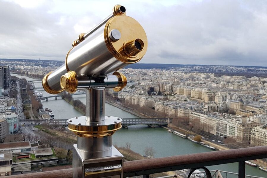 Paris: Access to the Eiffel Tower's 2nd Floor - Spotting Paris From Above: The Landmarks the Host Helps You Find