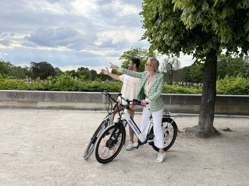 Paris: Afternoon E-Bike Guided Small Group Tour - Louvre pass-by energy: seeing the exterior like an insider