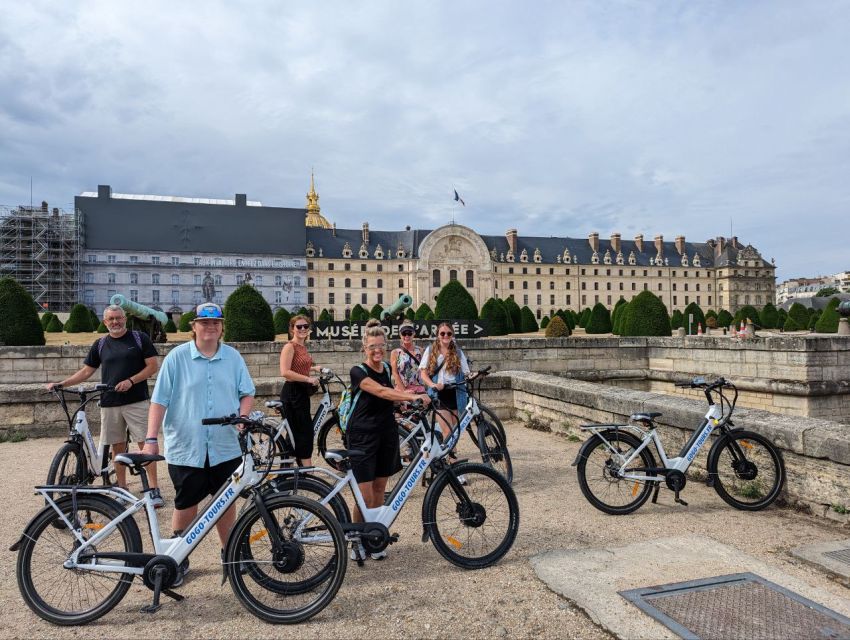 Paris: Afternoon E-Bike Guided Small Group Tour - Getting on the bike: meeting point, helmets, and ride confidence