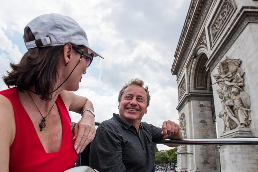 Paris: Arc de Triomphe Ticket & Big Bus Hop-on Hop-off Tour - Notre Dame and the Historic Core: Use the Bus for Orientation