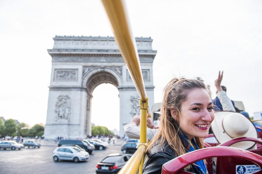 Paris: Arc de Triomphe Ticket & Big Bus Hop-on Hop-off Tour - The Seine Cruise Upgrade: A One-Hour Break That Adds Paris Magic