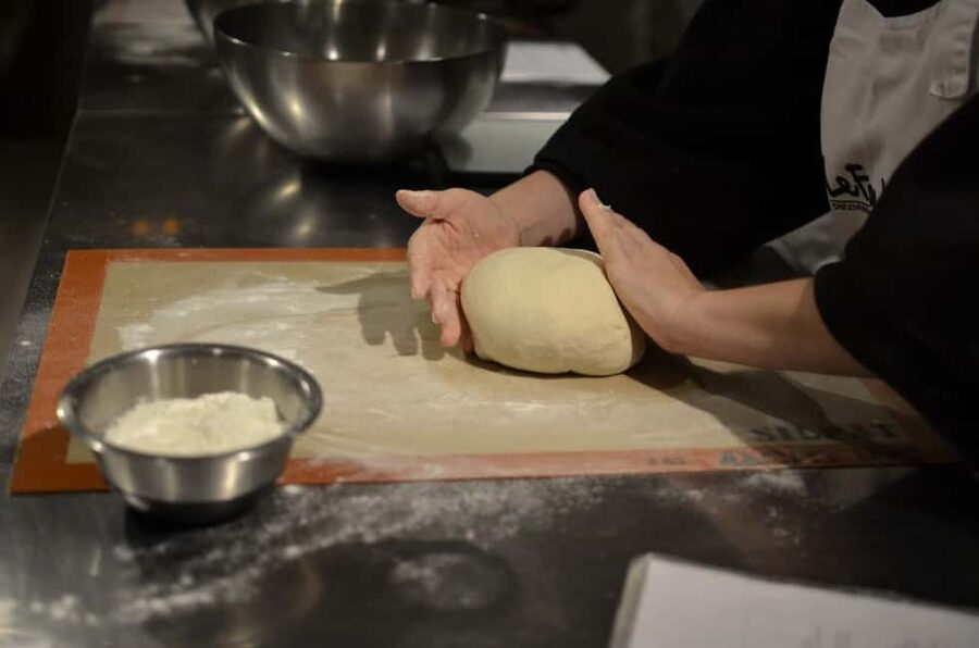 Paris: Baguette and French Breads Class - Proofing, deflating, and shaping: where Paris technique shows up