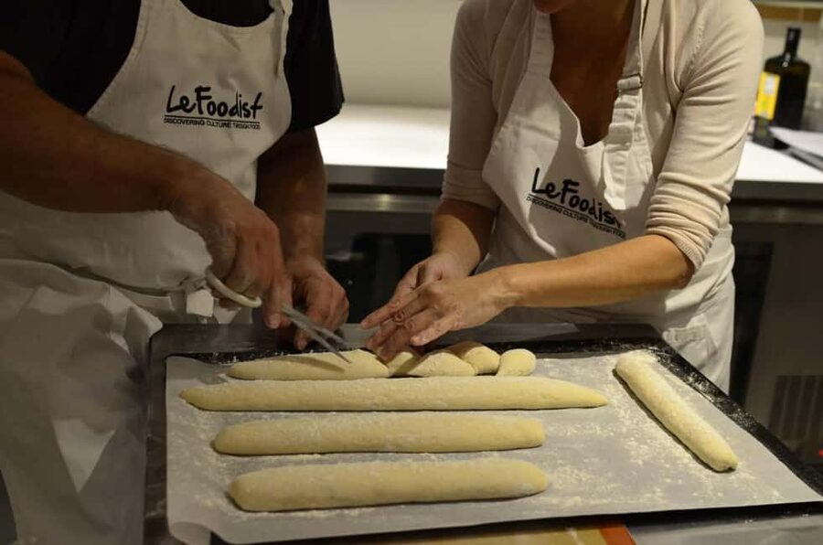 Paris: Baguette and French Breads Class - Mixing dough: the step where French bread either works or doesn’t