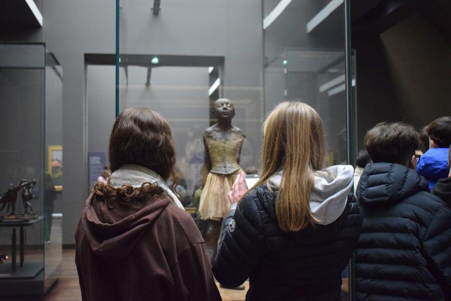 Paris: Best of Orsay Museum Small Group Tour with Tickets - Beyond paintings: Rodin sculpture, Art Nouveau details, and Lady Liberty