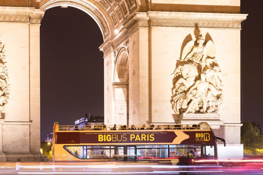 Paris: Big Bus Hop-on Hop-off Tour & Panoramic Night Tour - Louvre and Musée d’Orsay: built-in logic for museum lovers