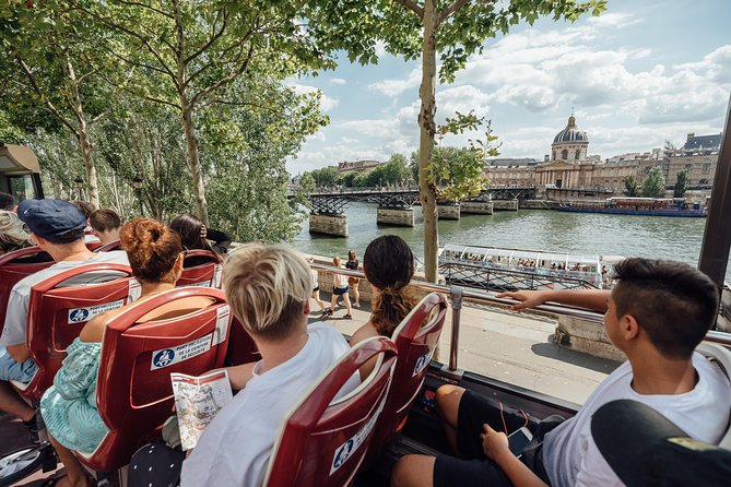 Paris Big Bus Hop-On Hop-Off Tour with Optional River Cruise - Seine River cruise add-on: the highlight with a line problem