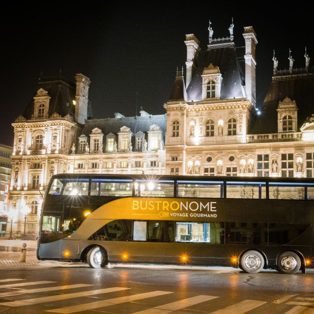 Paris: Bustronome Gourmet Dinner Tour - A 3-hour Paris night where dinner comes with the scenery