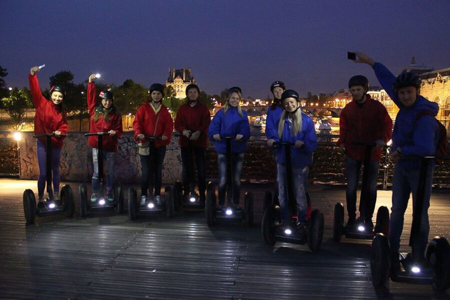 Paris by Night: Segway night tour with a Local Guide - Eiffel Tower glow at night: Champ de Mars and Ecole Militaire
