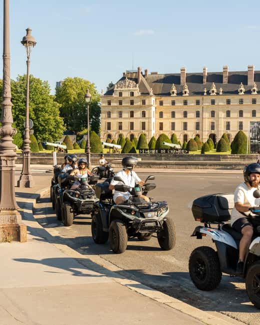 Paris: City Highlights Guided Quad Tour - Safety Briefing, License Checks, and How the Guide Keeps You Together