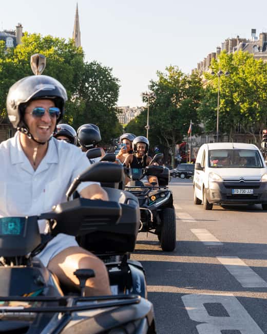 Paris: City Highlights Guided Quad Tour - Gasoline or Electric Quads: What Changes for Your Ride