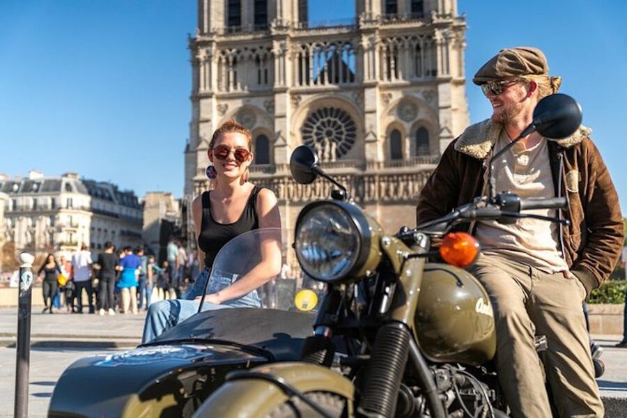 Paris: City Highlights Tour by Vintage Sidecar - The ride route, stop by stop: Latin Quarter to Eiffel Tower