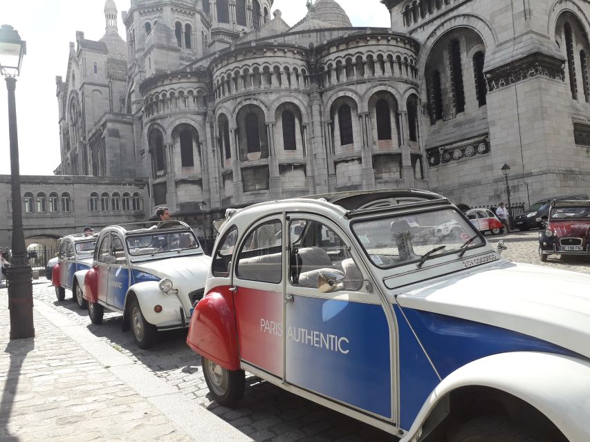 Paris: Classic Sites Tour by Vintage Citroen 2CV - Finishing with Musée dOrsay on the right bank
