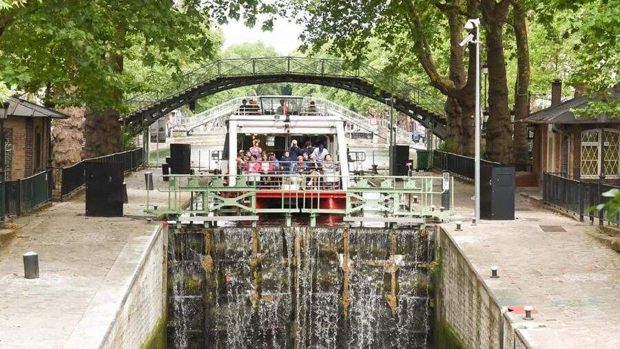 Paris: Cruise from The Canal Saint Martin to The Seine River - The Canal Portion: Locks, Bridges, and That Big Tunnel Moment