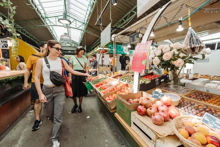 Paris Culinary Tour: 11 Tastings & 2 Wines in Le Marais - Le Traiteur Marocain and the Old Covered Market Stop