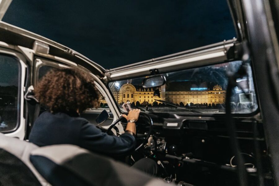 Paris: Discover Paris by Night in a Vintage Car with a Local - Where you start: pickup and the first wow moments