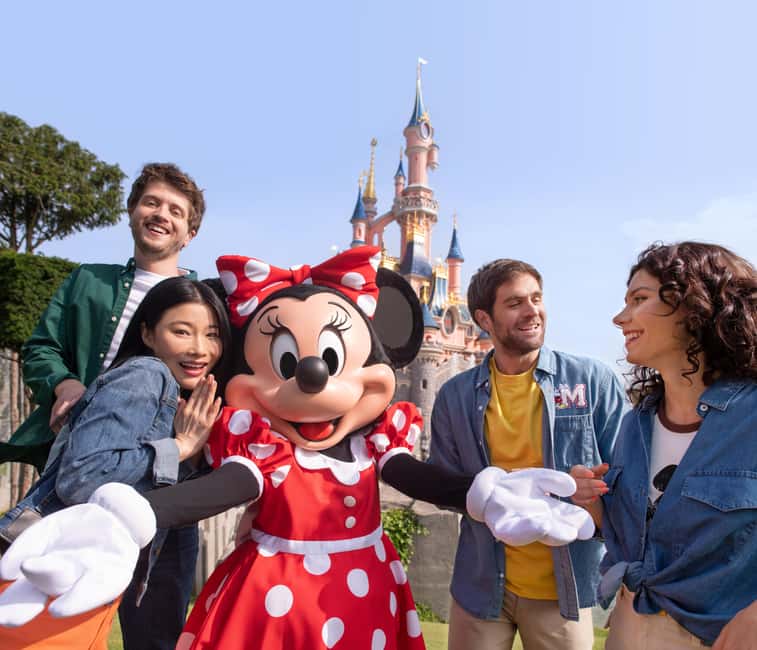 Paris: Disneyland Paris Ticket with Transfer - The character and princess magic moments that matter