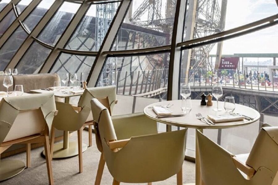 Paris: Eiffel Lunch, 2nd Floor or Summit Ticket & Cruise - Eiffel Tower second floor first, summit if you selected it