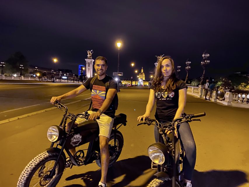 Paris: Eiffel Tower and Notre Dame Night Tour by E-Bike - Sainte-Chapelle and Notre-Dame: Gothic Details You Can Actually Notice