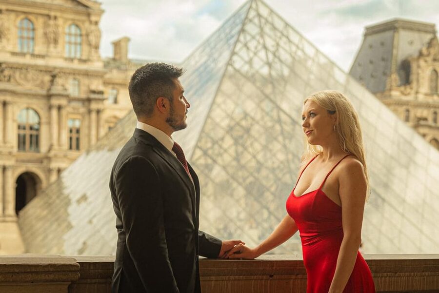 Paris: Eiffel Tower & Louvre Photoshoot (High End Edits) - The route: Trocadéro, Louvre Pyramid, then back for angles