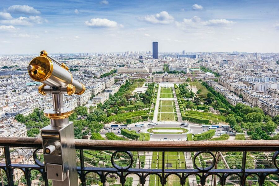 Paris: Eiffel Tower Summit or Second Floor Access - The 1st Floor Glass Floor Stop (About 200 Feet Up)