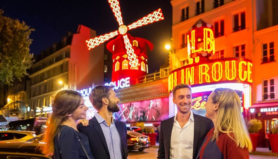 Paris: Evening Sightseeing Tour and Moulin Rouge Show - Meeting at Place de Sydney, and how to avoid the start-of-night scramble