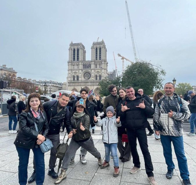 Paris: Guided Walking Tour from Opera Garnier to Notre-Dame - Key highlights at a glance