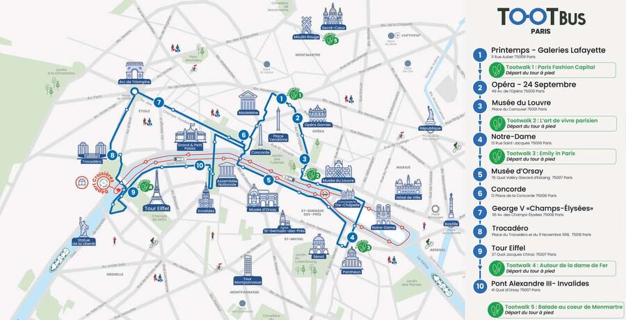 Paris: Hop-on Hop-off Bus Tour & Seine Cruise Bundle Tour - Key Things I’d Book This For