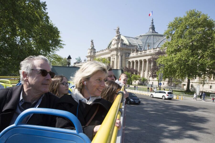Paris: Hop-on Hop-off Bus Tour & Seine Cruise Bundle Tour - Getting Oriented With the Blue Line Stops