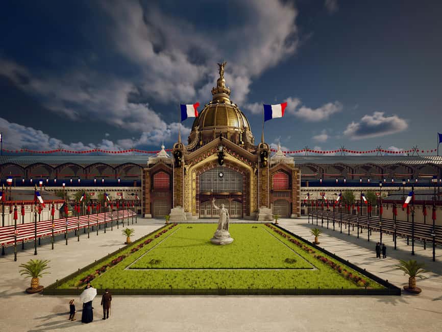 Paris : Immersive Eiffel Tower tour with virtual reality - The 1889 World Fair moment: stepping into the first big public reaction