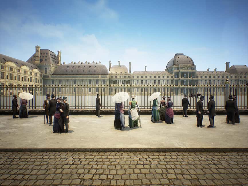 Paris: Immersive Louvre Tour with Virtual Reality - From the Sully Pavilion to the Cour Carrée, this VR walk stays practical