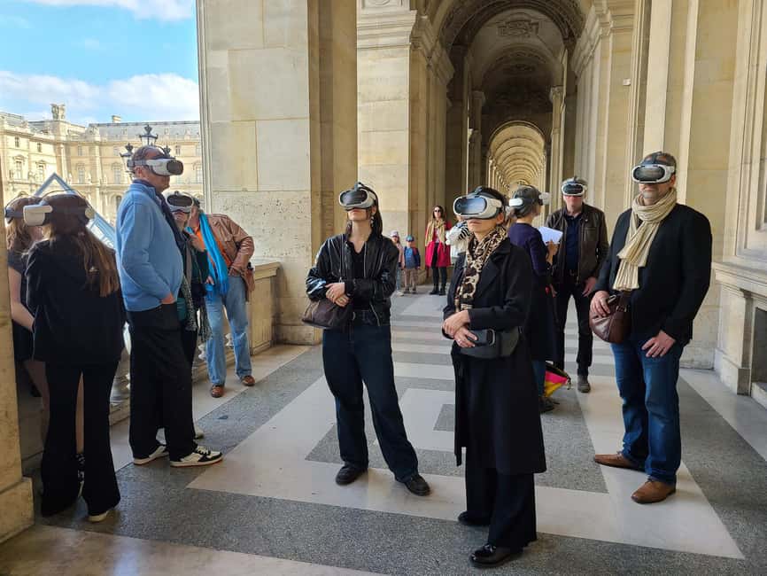 Paris: Immersive Louvre Tour with Virtual Reality - Cour Napoleon and the Louvre’s big turning points, from neighborhood to power