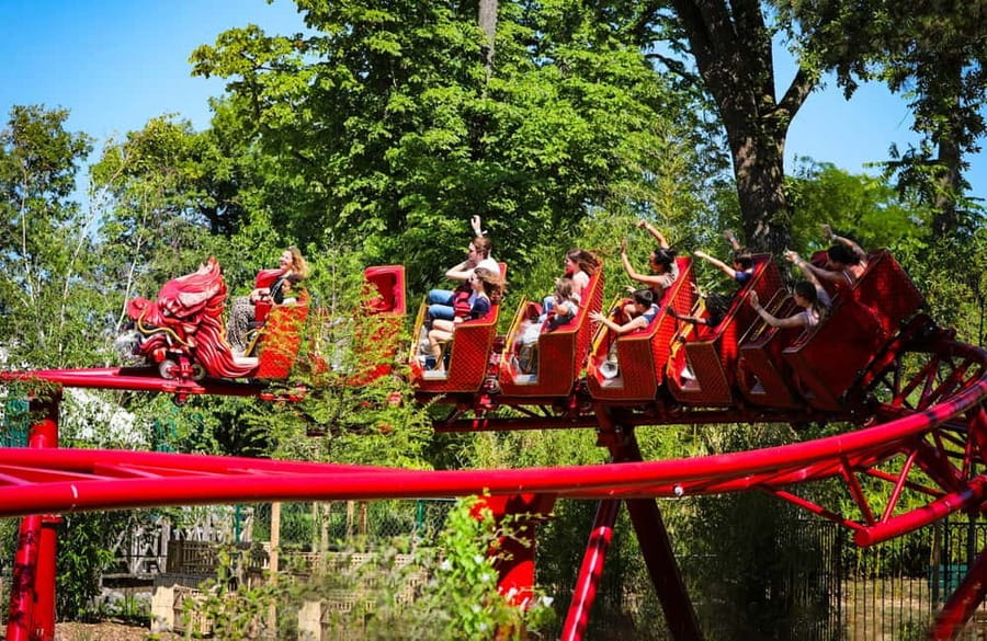 Paris: Jardin d'Acclimatation 1-Day Unlimited Pass - The 42-ride spread: classic favorites and the Défi du Dragon coaster